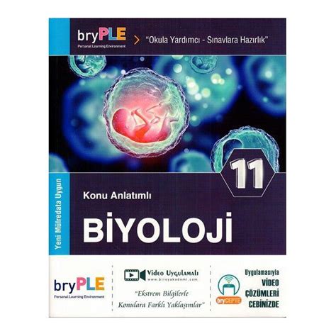 11 Sınıf Biyoloji Konu Anlatımlı Birey Yayınları 9786058135482