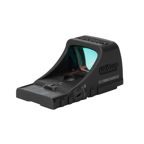 Holosun Scs Green Dot Sight With Mos Solar Panel Scs Mos Green