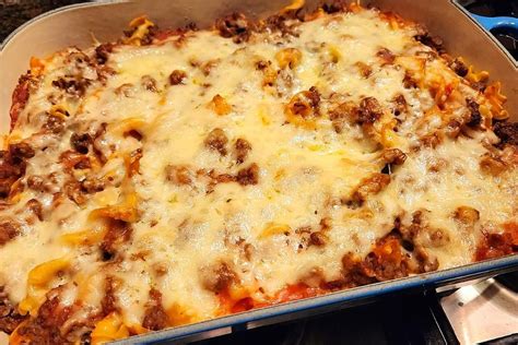 Grandmas Sauerkraut Casserole Recipe With Ground Beef And Egg Noodles Casseroles 30seconds