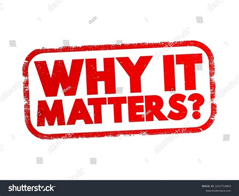 849 Importance Of Why Images, Stock Photos & Vectors | Shutterstock 