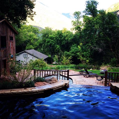 Avalanche Ranch In Redstone Co Cabins And Hot Springs Amazing