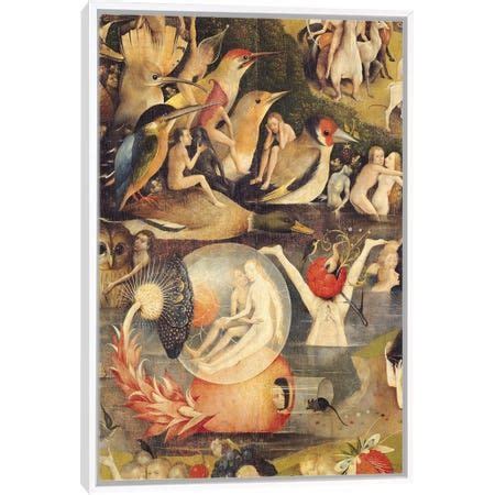 The Garden of Earthly Delights: Allegory of Luxury, central panel of ...