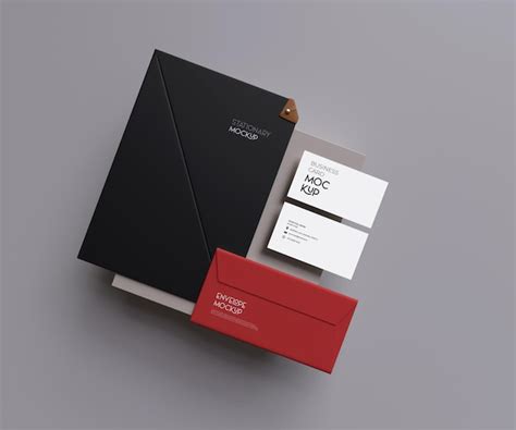 Premium Psd Modern Stationary Mockup Premium Psd