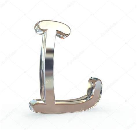 3d metal alphabet symbol.(isolated.) Stock Photo by ©mg1408 11321320