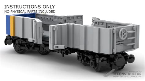 Lego Moc Quad Axled Open Wagon Gx M By Deconstructor Rebrickable