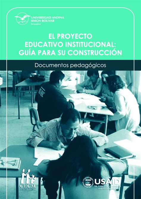 Pdf El Proyecto Educativo Institucional Guía Para Su Construcción