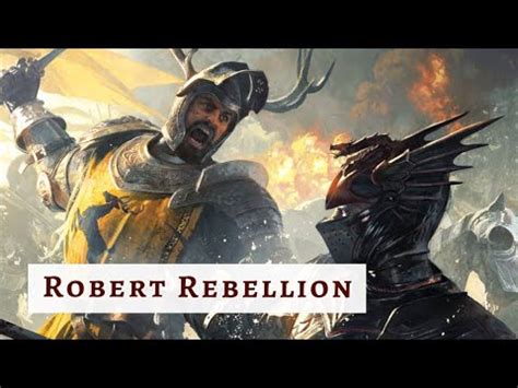 Battle Of Trident Robert Rebellion Robert Baratheon Vs Rhaegar