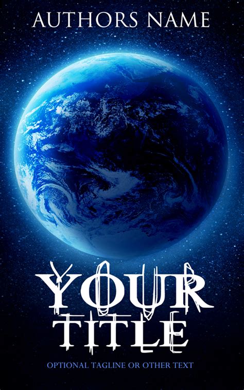 planet earth  book cover designer