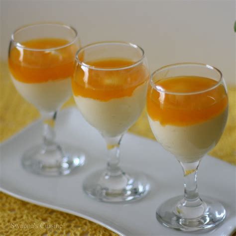 White Chocolate Mousse With Passion Fruit By Swapna S Cuisine