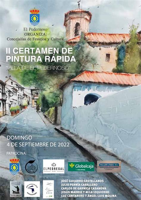 II Certamen de Pintura Rápida Villa de El Pedernoso 2022