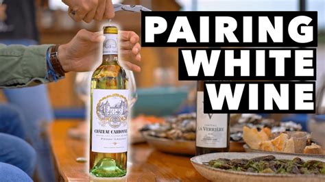 This is HOW TO PAIR WHITE WINE with just about ANYTHING! - YouTube