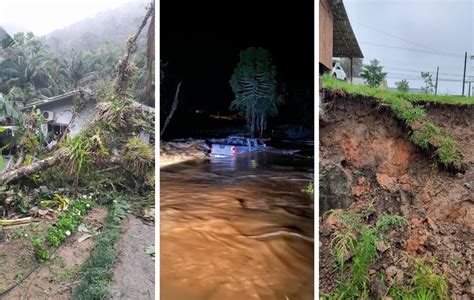 Chuva Intensa Em Sc Causa Estragos Em Regi Es Defesa Civil Mant M