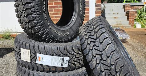 Set Of 4 New Goodyear Wrangler Authority A T 31x10 50r15lt 109q All Season Tires For 455 In