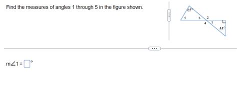 Find The Measures Of Angles Through In Studyx