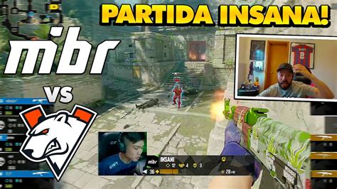 INSANI BOTOU O JAME PRA M M4R Melhores Momentos MIBR Vs VIRTUS PRO