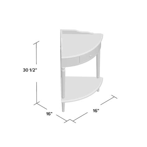 Charlton Home Wilfredo Solid Manufactured Wood Corner Stand