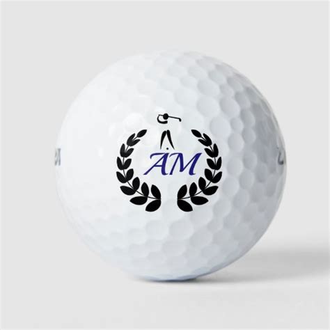 Custom Logo Personalised Golf Balls | Zazzle.ca