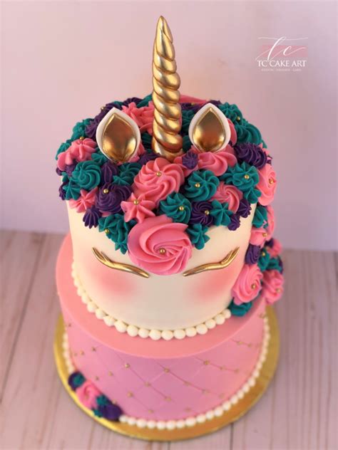 Pink Unicorn Cake – TC Cake Art