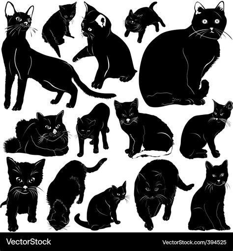 Cat Vector Free Cats Blog