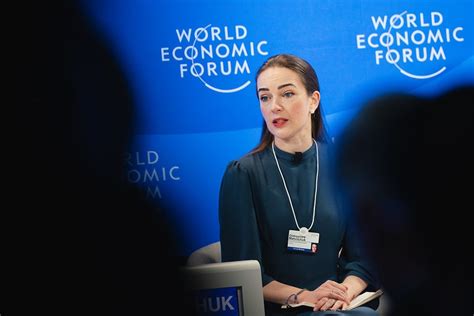 Ukrainian Nobel Peace laureate, Oleksandra Matviichuk at Davos 2023