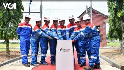 Punya Kapasitas Mwp Pertamina Resmikan Plts Kilang Balongan