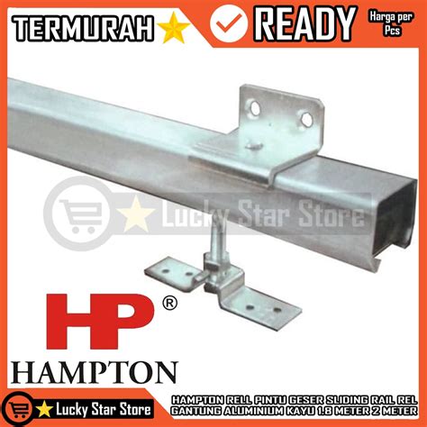 Jual Rel Pintu Sliding Rell Geser Cm Cm Set Lengkap Hampton Hp