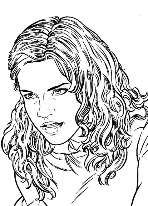 Ginny Weasley Coloring Pages At Getcolorings Free Printable