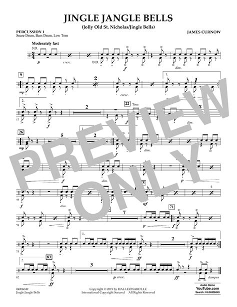 Jingle Bells Percussion Sheet Music Ubicaciondepersonas Cdmx Gob Mx