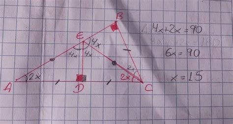 En El Siguiente Grokico Los Triangulus Sombreados Son Valor De X