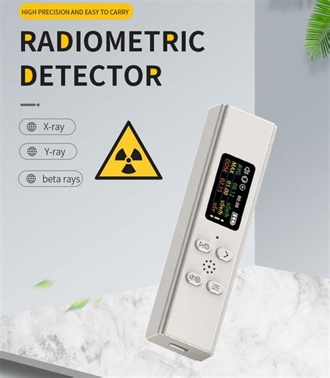 Digital Geiger Counter Detector De Radiaci N Nuclear Port Til Dos Metro