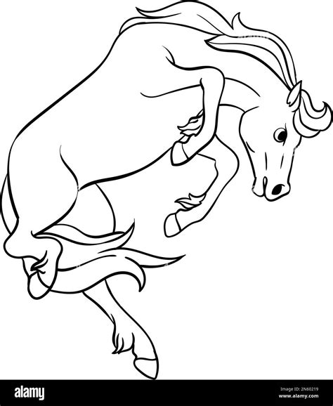 Coloring Pages Of Wild Horses For Kids