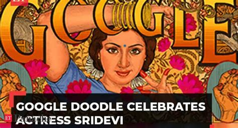 Google Doodle Today Sridevi Shree Amma Yanger Ayyappan Google