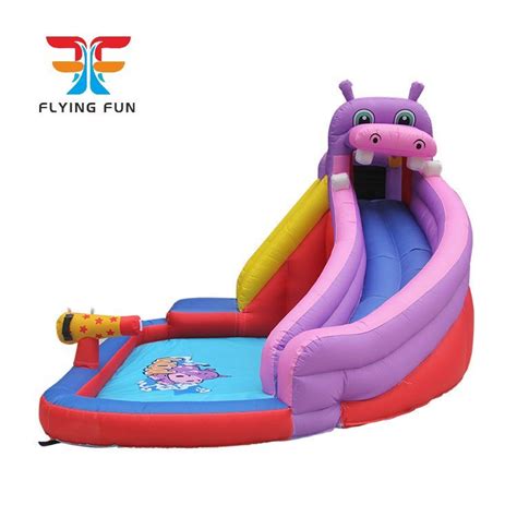 Hippo Water Park Flying Fun Castle China Personal Use Small Castles