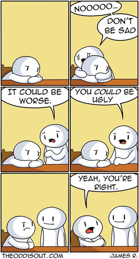 These 71 Funny Comics By Theodd1sout Have The Most Unexpected Endings Bored Panda