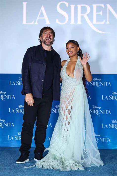 Halle Bailey Llega A Cdmx Para La Premiere De La Sirenita En Un Look De