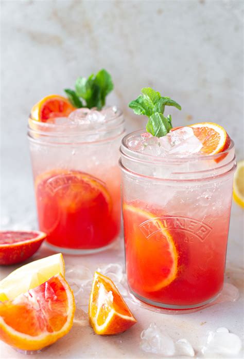 Blood Orange Lemonade — The Mother Cooker