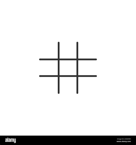 Vector Noughts And Crosses Tic Tac Toe Competition Template Tic Tac