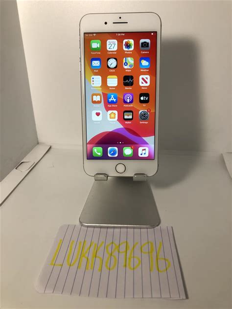 Apple Iphone 8 Plus Unlocked Silver 256gb A1864 Lukk89696 Swappa