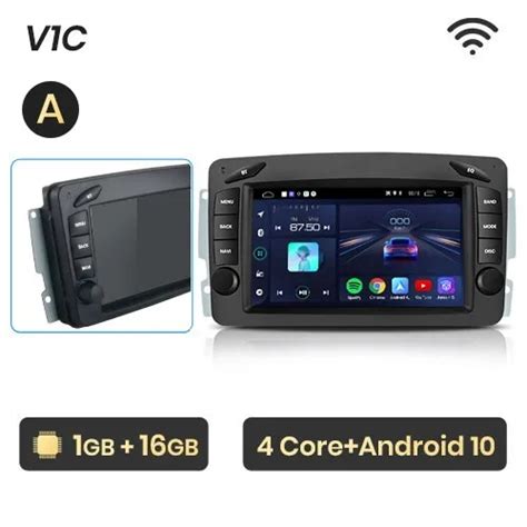 Autoradio Bluetooth Gps Mercedes Benz C Clk G Classe W W W