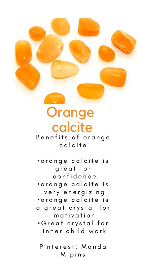 Orange Calcite Crystal Healing Stones Crystals Healing Properties