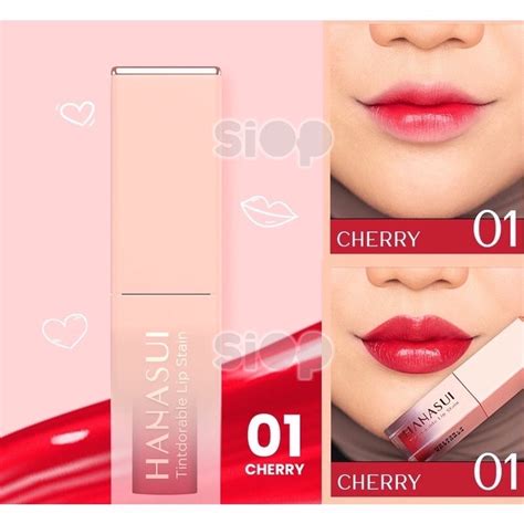 Jual HANASUI TINTDORABLE LIP SATIN LIPTINT ORIGINAL BPOM Shopee Indonesia