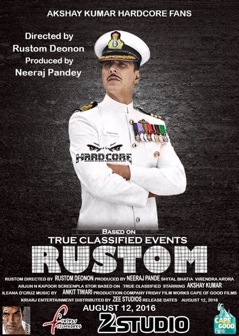 Rustom movie poster | Rustom movie, Hardcore, Akshay kumar