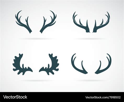 Antler Royalty Free Vector Image Vectorstock