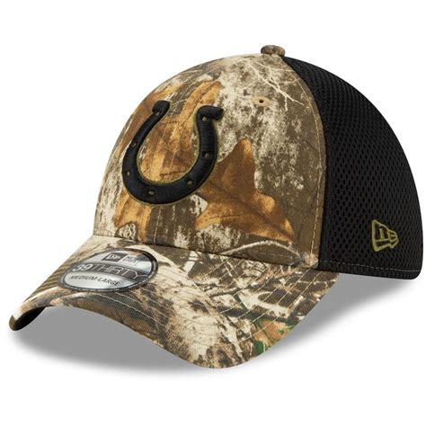 Men S New Era Realtree Camo Indianapolis Colts Tonal Neo 39thirty Flex Hat New Era Realtree