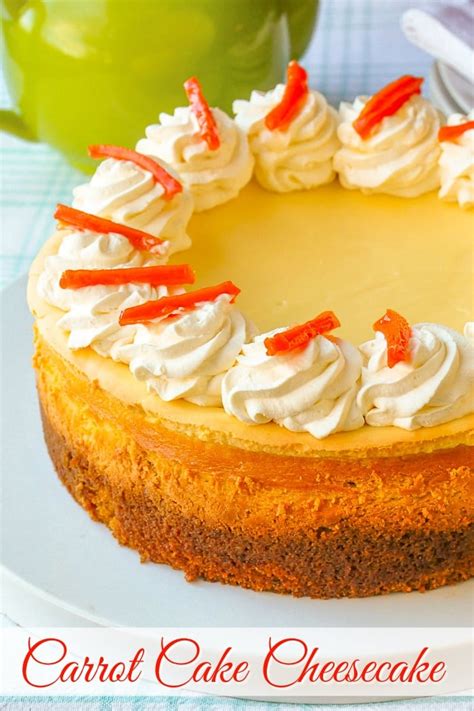 Carrot Cake Cheesecake - a genius combo of two classics!