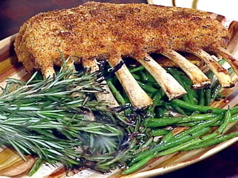 Mustard Crusted Rack Of Lamb Recipe Food Network