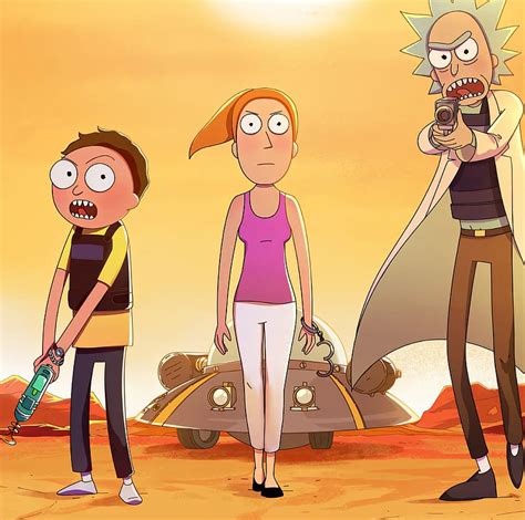 Rick And Morty Season 7 Ultra Cartoons Rick And Morty Summer Morty