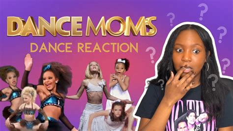 Reacting To Dance Moms Dances Youtube