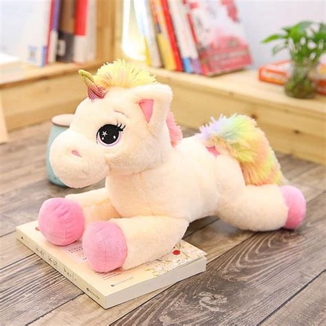 Peluche Licorne Gros Yeux Géante Plush Boutiques