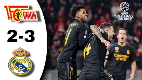 Real Madrid Vs Union Berlin Tadi Malam Hasil Liga Champion Tadi Malam